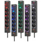 brennenstuhl® - Gaming Steckdosenleiste GSL 05 USB mit LED Beleuchtung und Farbwechselmodus