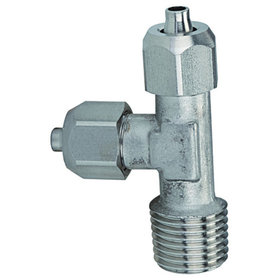 RIEGLER® - L-Einschraubverschraubung, R 1/4" A, für Schlauch 6/4, Edelstahl 1.4404