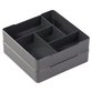 DURABLE - Sortierbox COFFEE POINT 338658 5Fächer Kunststoff grau