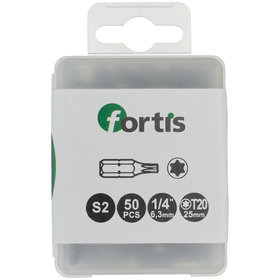 FORTIS - Bit 1/4" DIN 3126 C6,3 TX20 50er Pack