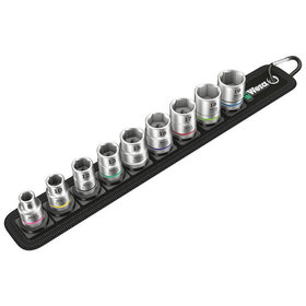 Wera® - Steckschlüssel-Set Belt B 4 10-teilig Textilgurt Sechskant innen