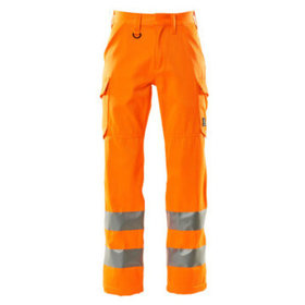 MASCOT® - Hose mit Schenkeltaschen SAFE LIGHT, hi-vis Orange, Größe 76C50