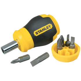 STANLEY® - Bit-Schraubendreher, mit 6 Bits Schlitz/PH