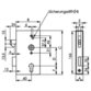 AMF - 147NI-24 Schließblech, V2A