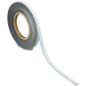 MAUL - Beschriftbares Magnetband, 10mm x 10m, weiß