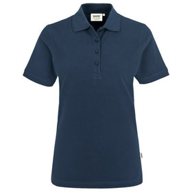 HAKRO - Damen Poloshirt Classic 110, marine, Größe M