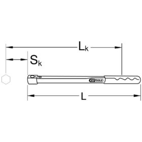 KSTOOLS® - 14x18mm ULTIMATEprecision Einsteck-Drehmomentschlüssel eingestellt, 20-200N·m