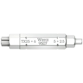 Wera® - 9507 SB 4-in-1 Bit 2, 2,5, 5, 6 x TX 25 x 37 mm