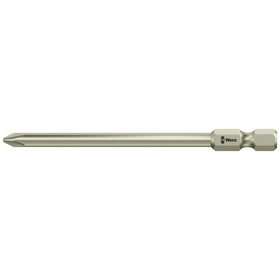 Wera® - Bit Kreuzschlitz Phillips® 3851/4 rostfrei 6,3mm / 1/4" PH1x89mm