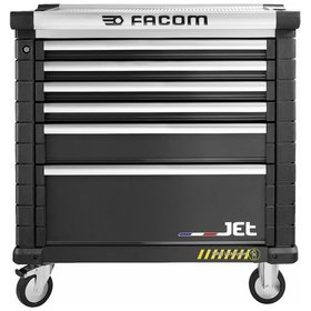 Facom - Werkstattwagen 6 Schubfächer 4 Module, 964mm, schwarz