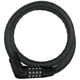 ABUS - AV-Stahlkabelschloss, 850mm, Tresor 6615C, schwarz