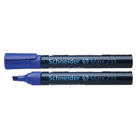 Schneider - Permanentmarker 233 123303 1-5mm Keilspitze blau