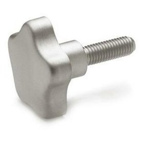 Ganter Norm® - 5334.4-40-M8-20 Edelstahl-Sterngriffschrauben, Werkstoff Nr. 1.4404 (A4)