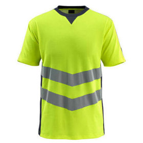 MASCOT® - Sandwell T-Shirt SAFE SUPREME, hi-vis Gelb/Schwarzblau, Größe 2XL