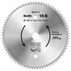 kwb - Profilholz-Kreissägeblätter für Handkreissägen ø127 x 12,75mm