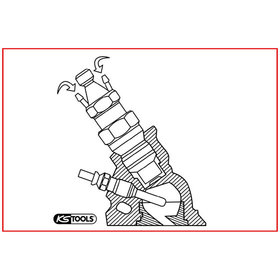 KSTOOLS® - 1/2" Einspritzdüsen-Stecknuss, 12-kant, 27mm