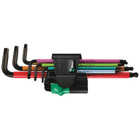Wera® - Schlüssel-Set 950/7 Hex-Plus Multicolour Magnet 1 7-teilig KFh. Hex-plus® a. KK