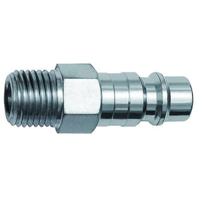 RIEGLER® - Nippel für Kupplungen NW 7,2, Stahl, NPT 3/8" A