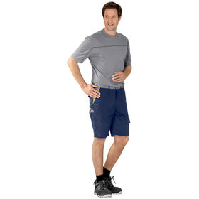 Planam - Shorts 2473 marine/gelb/zink, Größe S