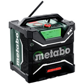 metabo® - Akku-Baustellenradio RC 12-18 32W BT DAB+ (600779850) mit Akku-Ladefunktion, Karton