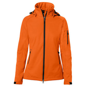 HAKRO - Damen Softshelljacke Alberta 248, orange, Größe M