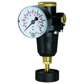 RIEGLER® - Konstant-Druckregler inkl. Manometer, BG 1, G 3/8", 0,5 - 6 bar