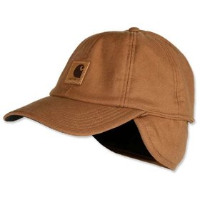 carhartt® - Cap WORK FLEX EAR FLAP CAP, braun, Größe M/L