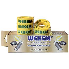 WEKEM® - Golden Tape PTFE Dichtungsband 12mm x 12m