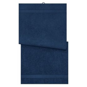 James & Nicholson - Bio Badetuch 70 x 140cm MB443, navy-blau