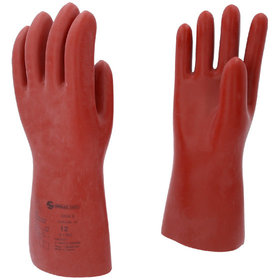 KSTOOLS® - Elektriker-Schutzhandschuh mit mechanischen und thermischen Schutz, Größe 12, Klasse 3, rot