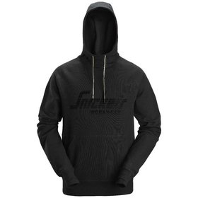 2894 Logo Hoodie, schwarz, Größe XS