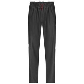 James & Nicholson - Workwear Regenhose JN1845, schwarz, Größe 48