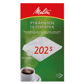 Melitta® - Kaffeefiltertüte 202S 145768 weiß 100 St./Pack.