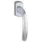 HOPPE® - DK-Fenstergriff,New York 0810/US10, m. ktg.abger. Ros.,VK7x32-42,F1 eloxiert