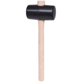 KSTOOLS® - Gummihammer, Esche-Stiel, konisch, 520g