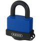 ABUS - AV-Vorhangschloss, Aqua Safe 70IB/45, Messing massiv blau