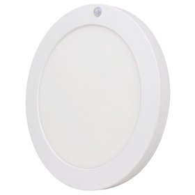 abalight - LED-Sensorleuchte 24W 3000-5000K A mt 2160lm ws Konv IP30 Ø330mm Kst_opal