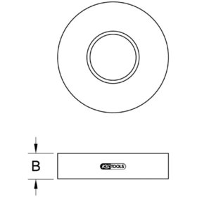 KSTOOLS® - Gewebeklebeband, silber, 38mm x 50m