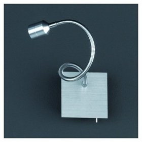 Fischer & Honsel - LED-Wandanbauleuchte 3W Lovi 3000K 200lm alu 1LED Konv Kst_klar IP20