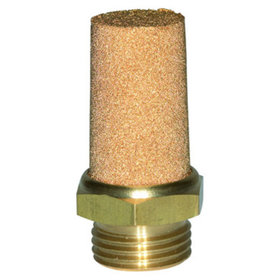 RIEGLER® - Sinterbronce-Schalldämpfer »value line«, Sechskant/Gewinde Messing, M5