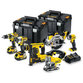 DeWALT - Akku Combo-Set DCK699M3T mit 6 Werkzeugen, 18 V, 3x 4,0 Ah Akku