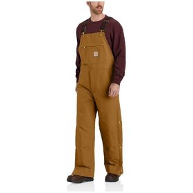 carhartt® - Herren Overall FIRM DUCK INSULATED BIB OVERALL, braun, Größe S