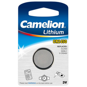 Camelion® - Lithium-Knopfzelle, CR2450, 3 V, 620 mAh