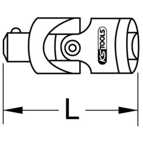 KSTOOLS® - 3/8" TITANplus Kardangelenk