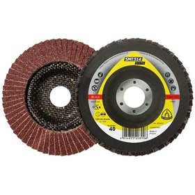 KLINGSPOR - Schleifmopteller SMT 314, 125 x 22,23mm Korn 40 gewölbt, 1 Stück