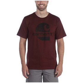 carhartt® - Herren T-Shirt WORKWEAR PREMIUM S/S T-SHIRT, port, Größe L