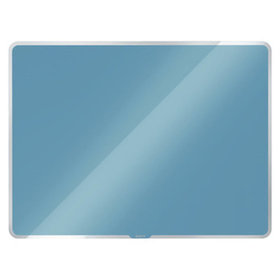LEITZ® - Whiteboard Cosy, 600x400cm, sanftes blau, 70420061, inkl. Mini-Marker mit