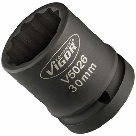 VIGOR® - Kraft-Steckschlüssel-Einsatz Doppel-6-kant V5026 Antrieb 3/4", SW30