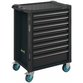 HAZET - Werkstattwagen Assistent 179N-8-RAL7021, Schubladen, flach: 7 x 81 x 522 x 398mm, Schubladen, hoch: 1 x 166 x 522 x 398mm