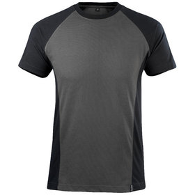 MASCOT® - T-Shirt Potsdam 50567-959, dunkelanthrazit/schwarz, Größe S